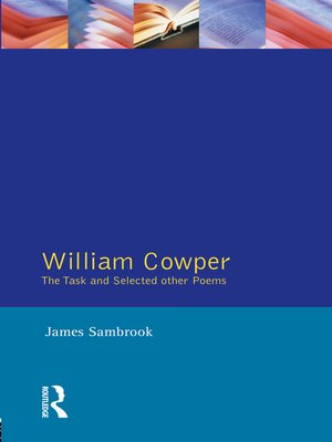 cover image of William Cowper